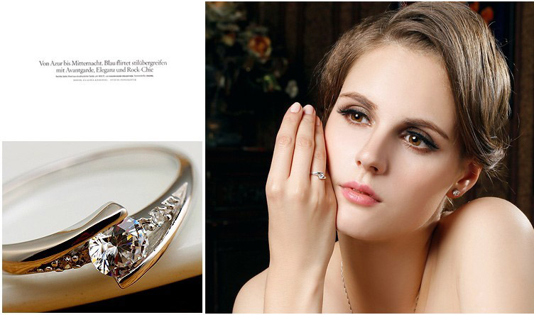 Bague Femme ADDA en Palladium - Ref 3086945 Image 20