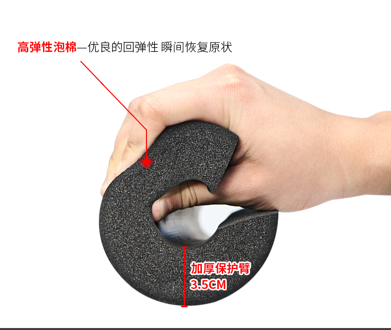 Tập thể dục squat cổ bảo vệ barbell bao gồm vai pad bảo vệ vai pad phòng tập thể dục đầu gối pad ấm pad thể thao bảo vệ - Dụng cụ thể thao bó gối ngắn