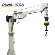 Folding boom crane cantilever light Crane