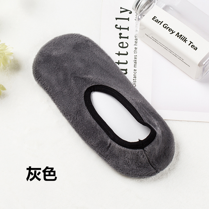 3 đôi dày mùa thu và mùa đông dành cho người lớn cộng với vớ nhung cho nam và nữ chống trượt ở nhà ấm vớ vớ vớ vớ yoga vớ nam