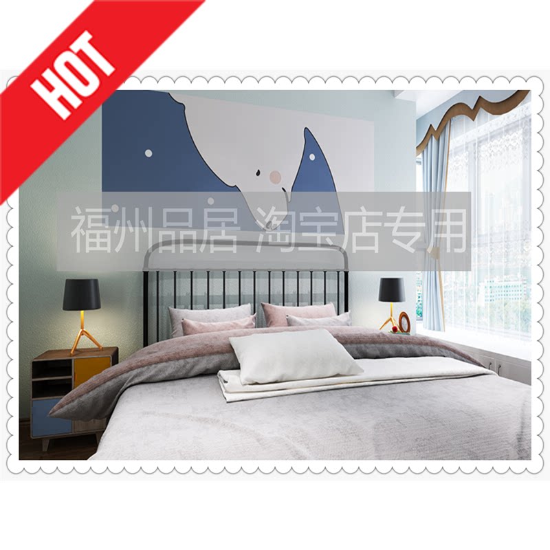 Fuzhou Wood Products Residence Secondhand House School District Room Children Room No Formaldehyde Fast Environmental Protection Ecological Mud Silicon Algae Mud Refurbishment