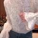 Autumn and winter new fashion lace versatile bottoming shirt