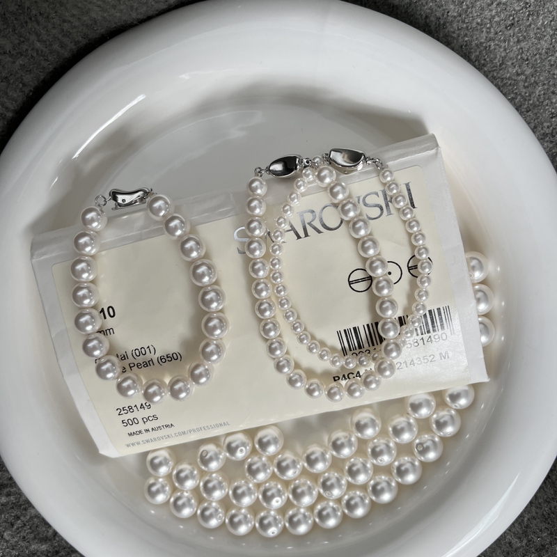 Ruying's Classic Vintage French-Style Pearl Bracelet for Women, No Need to Take Off When Washing Hands, 2026 New Niche Exquisite Design
