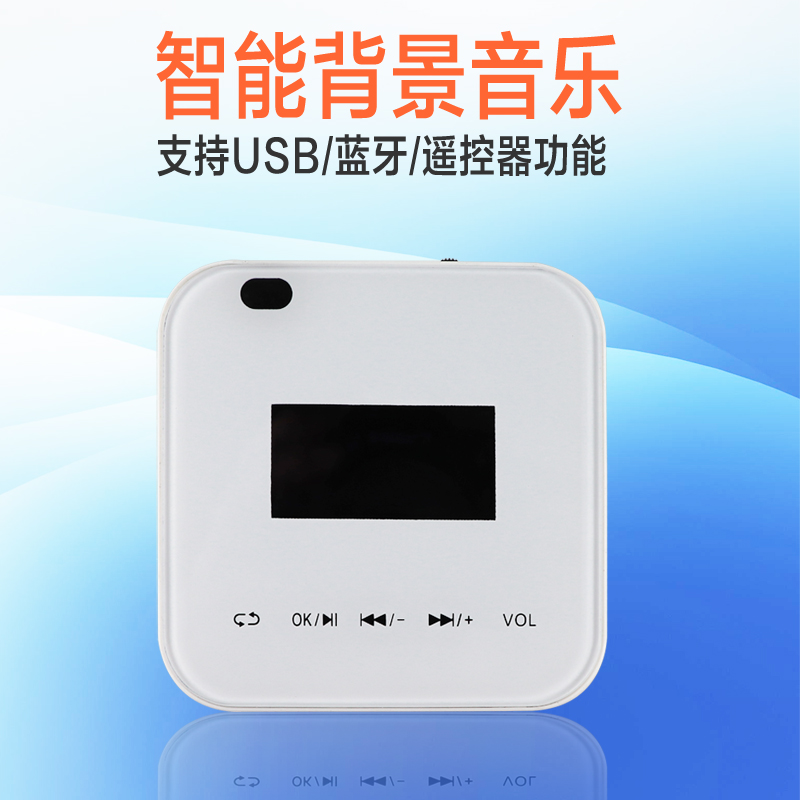 Bluetooth USB Dingding horn Intelligent Background Music 86 Box Host Controller Constant Resistance Small Power Amplifier Digital Power Amplification