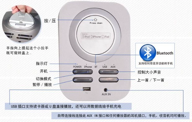 Giường ngủ bọc da hiện đại đơn giản giường đôi 1,8m giường âm thanh giường mềm giường cưới nội thất giường ngủ êm ái có âm thanh - Giường