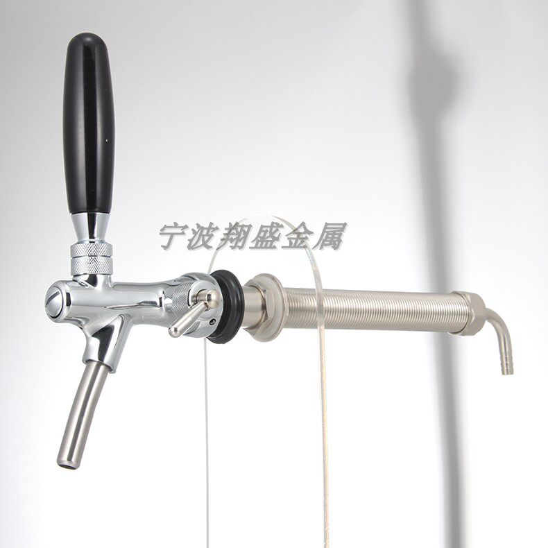 25cm wine wall to take over G5 8 standard thread fine winemaking bar clear bar beer wall mounting line tap parts