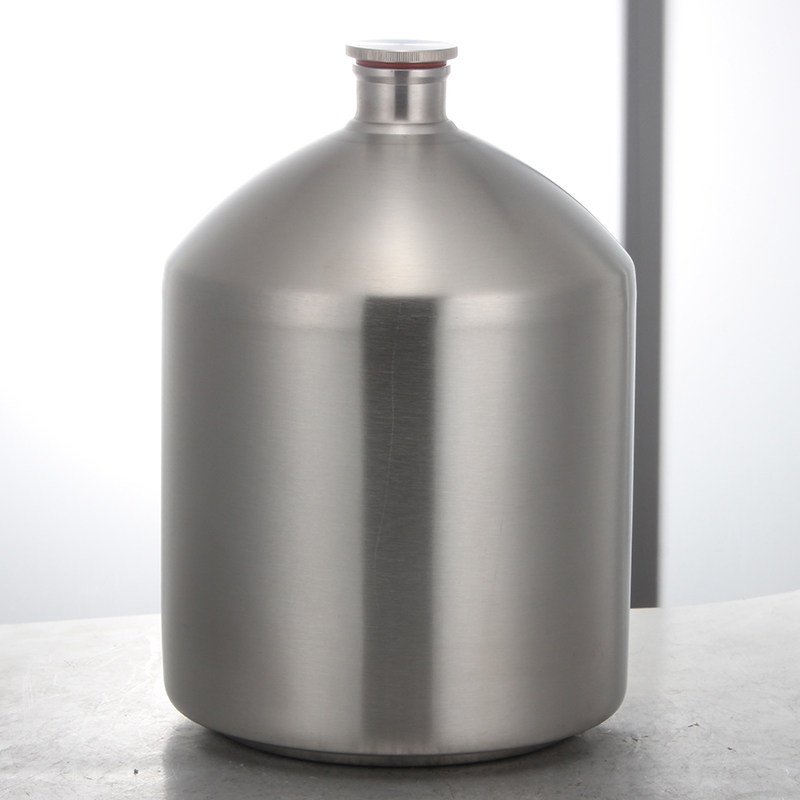 Food grade 304 stainless steel Wine Pot Factory Foreign Trade Single High-end Wine Jug Fine Brewer Beer Zale 5L Wine Jar