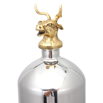 304 Stainless Steel Liquor Pot Thread Cover Twelve Zodiac Bulls Stock Market Bull Gift Wine Fine White Liquor Jars