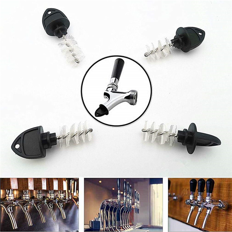 Fine Brewer Head Brush Zale Beer Tap Nylon Brush Choke Flow Stopper Small Stopper Anti-Small Reptile Beer Device