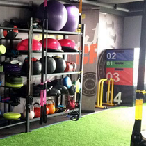 Gym private teaching tool storage rack Equipment rack Kettlebell medicine ball barbell piece multi-function rack Wave speed ball rack