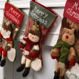 Рождественские большие носки, детский защитный амулет для пожилых людей, подарок на день рождения