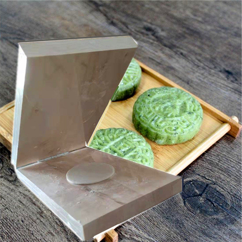 Fast pressure rice cake clear and clear mold solid wood pressed and made of handmade rice dumplings ai pressed face tool stainless steel big number