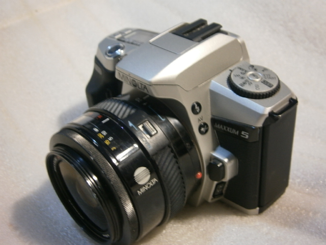 Beauty can da Minolta MAXXUM 5 leopard speed fully automatic rubber roll negatives high-end professional cameras 