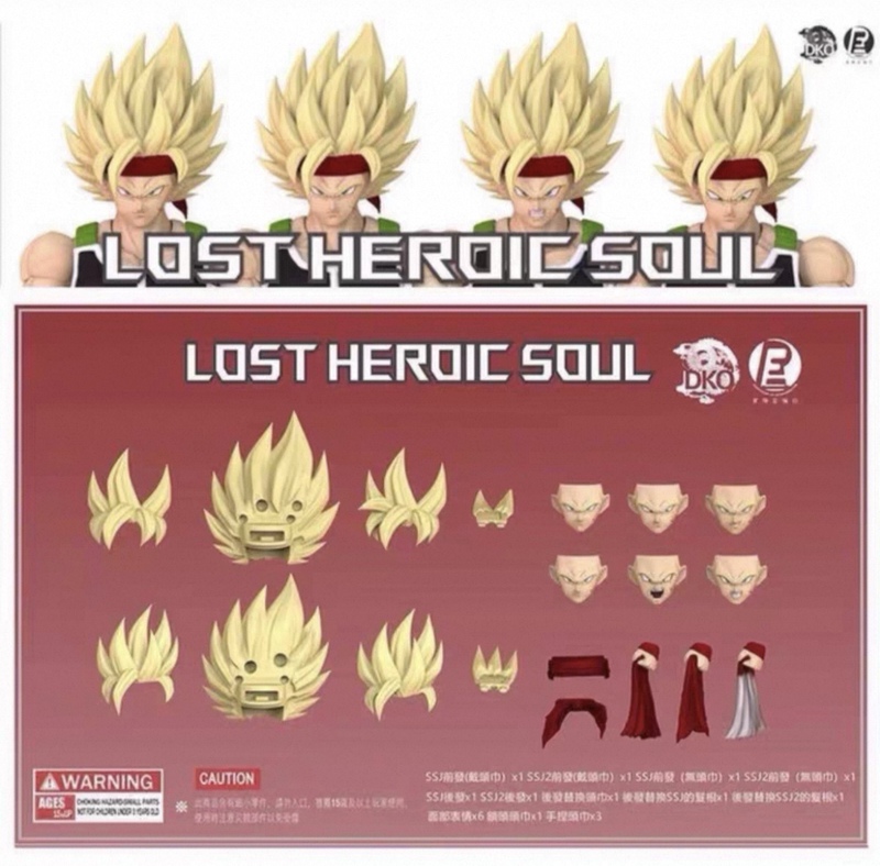 Dko Badak Super Saiyan Head Sculpt