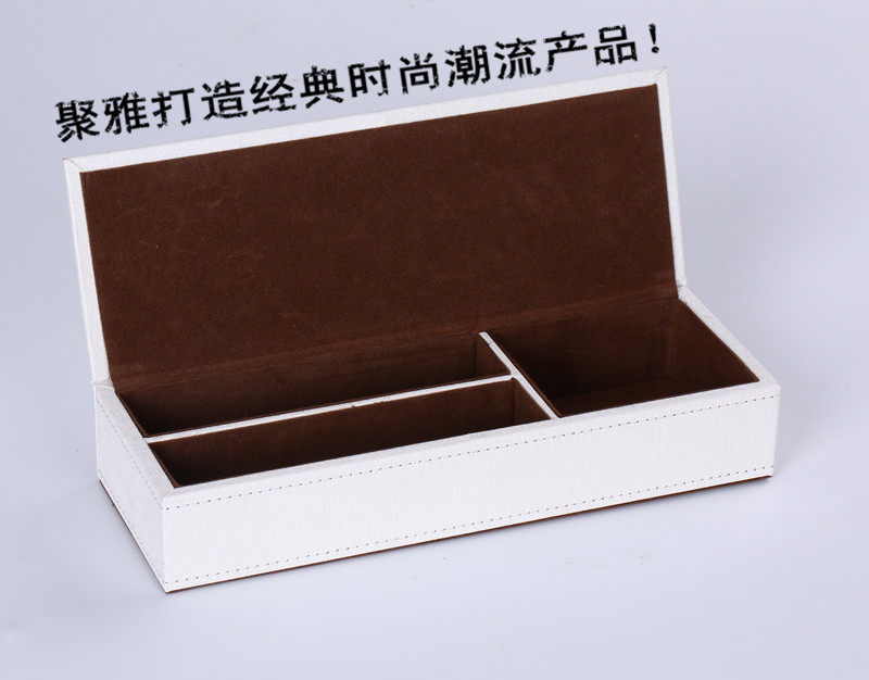 High-end business office stationery pen case creative signature pen pencil storage box painter leather pen case