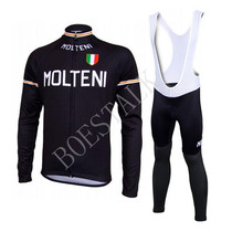MOLTENI New Winter Grip Suede Long Sleeve Outdoor Riding Suit Warm Mountain Bike Clothing