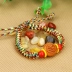 Em bé đào 12 12 Zodiac cinnabar đào vòng đeo tay vòng chân lợn xương chó răng obsidian - Vòng chân lắc chân chuông Vòng chân