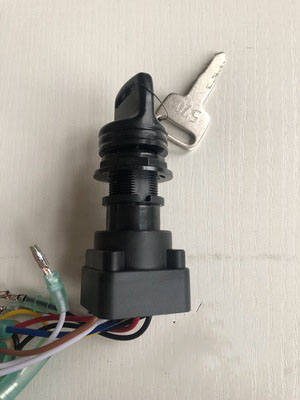 Waterstar MERCURY BOAT OUTSIDE Speedboat Edge Type Vertical Manipulation Case Ignition Key Switch Control Box Electric Door Lock-Taobao