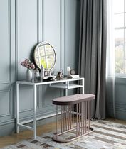 Custom dressing table European makeup comb Iron custom princess mini door dressing table iron art table modern custom