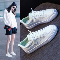 Small white shoes womens 2020 new womens shoes summer wild Net red ins Street trendy shoes Daisy white shoes flat thin