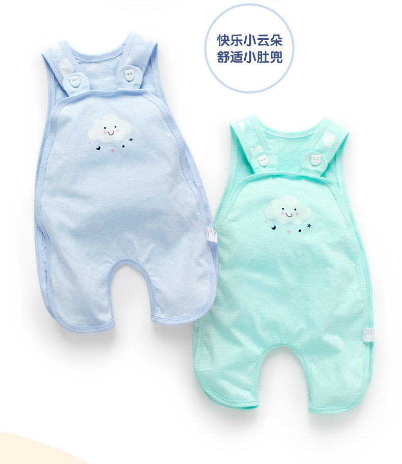 Tạp dề bé onesies bé mùa hè trẻ sơ sinh mỏng romper 0-3-6-9 tháng 1 bông phim hoạt hình quần áo