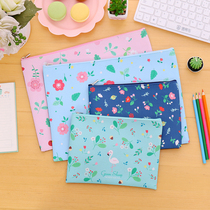   South Korea Creative Little Fresh A4 Forest Animals Zipper Bag A5 Student Clothing Book Bag Office Document Bag