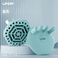 Лазурный синий [усовершенствованный мягкий силикон для тела], одна пара