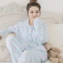 Đồ ngủ nữ mùa đông san hô nhung phim hoạt hình dễ thương dày ấm flannel dịch vụ nhà mùa đông phù hợp với hai mảnh đồ bộ mặc nhà cao cấp