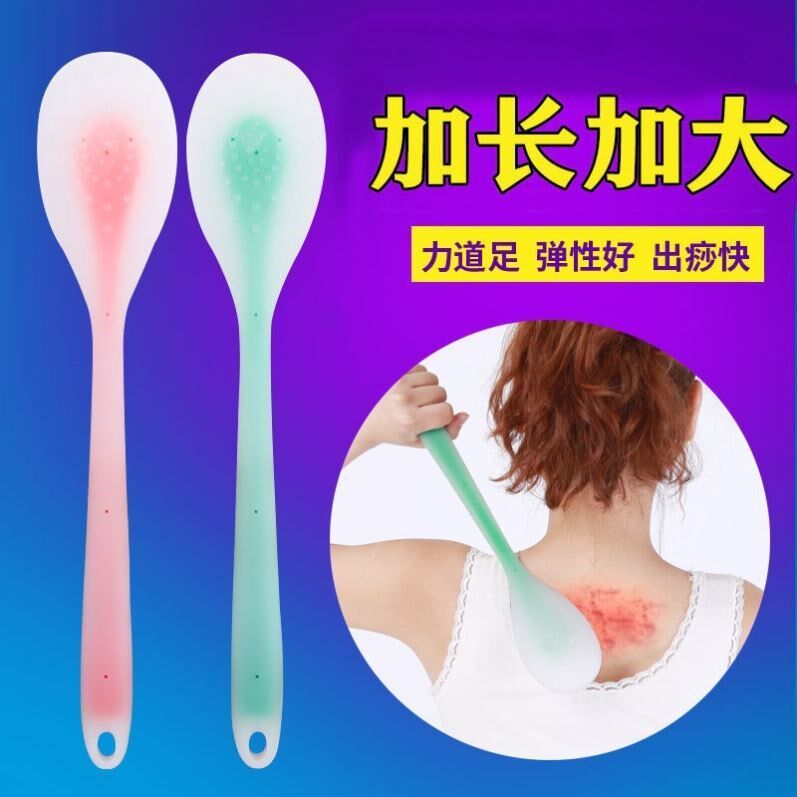 Slap board manual meridian pat back beater slap board beat hammer knock back massage stick artifact silicone health