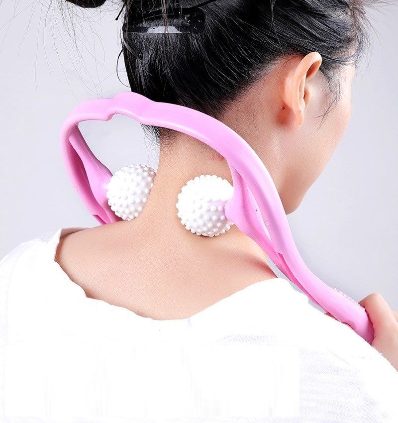 Manual cervical vertebra massager clip neck, shoulder vertebrae, neck muscles and collaterals points to clear the swan multi-functional kneading artifact