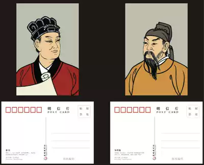 Ancient scientist (2) postcard