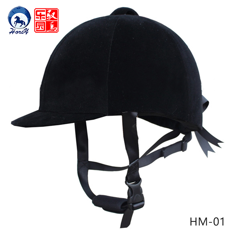 Equestrian hard hat Riding hard hat Riding hat Harness Equestrian CE certification Fire boat frame box plug leather tea