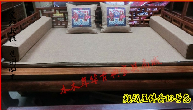 Chuyên nghiệp tùy chỉnh bông arhat giường nệm năm mảnh nệm Trung Quốc lanh xơ dừa pad cửa sổ đệm - Nệm nệm