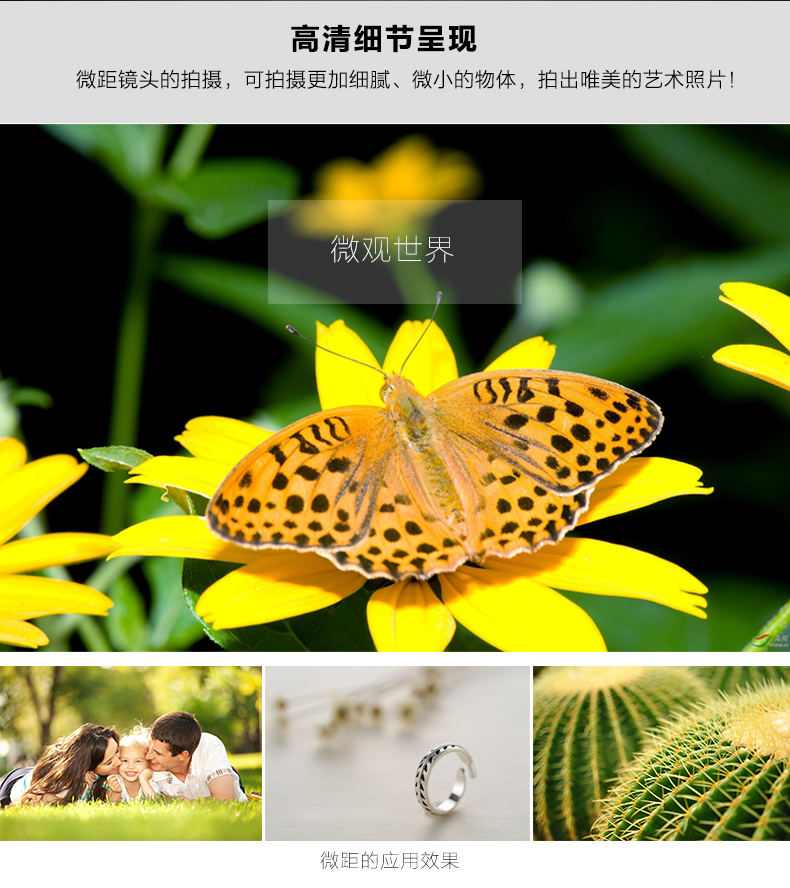 Camera kỹ thuật số Ouda chuyên dụng ống kính góc rộng 4K phụ kiện máy ảnh kỹ thuật số
