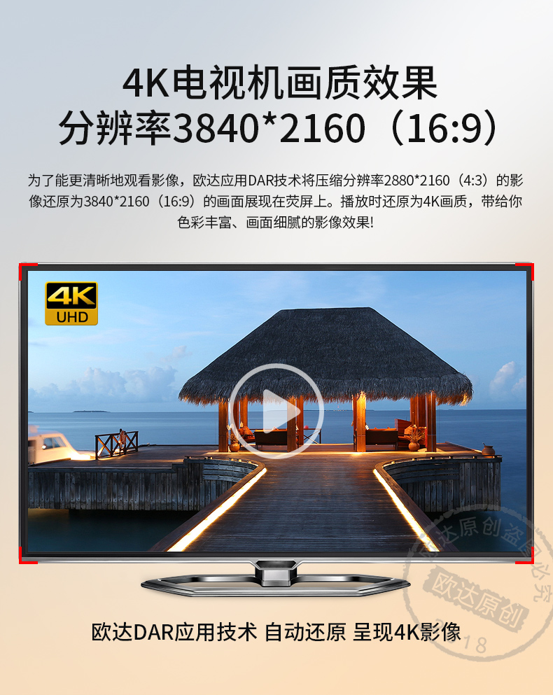 Camera Ordro Ou AC1 4K Ultra HD Professional DV Home Home Camera cưới trực tiếp - Máy quay video kỹ thuật số thiết bị quay video
