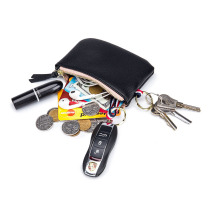 2021 new multifunction genuine leather zero wallet woman mini minimalist coin bag ultra-thin zero money bag car key bag