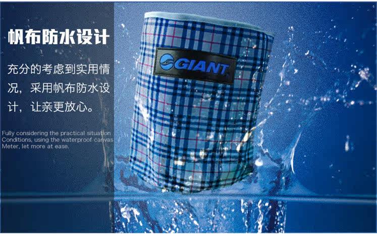 Panier pour vélo GIANT en toile - Ref 2258005 Image 10