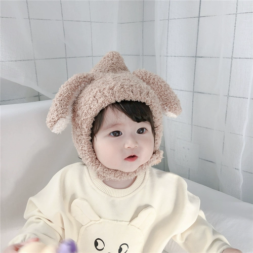 Детская демисезонная шапка, детский пуховик, бархатная удерживающая тепло милая кепка подходит для мужчин и женщин для девочек, в корейском стиле