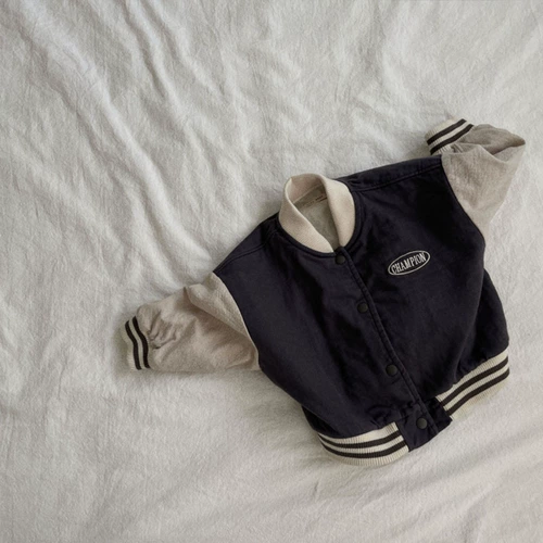 Брендовая модная бейсбольная форма для отдыха, детская осенняя спортивная куртка для мальчиков, в корейском стиле