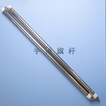 Outdoor red flag pole lifting accessories sleeve lever lifting pole flagpole vertical buckle double pole No. 3 2 No. 1 hanging flagpole