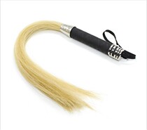 Real hair horse hair whip extended adult products stage props horsehair loose whip smash sex toys want Fairy