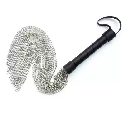 SM torture tools for men and women stainless steel metal iron short whip tuning dog slave loose whip SP fun game tool