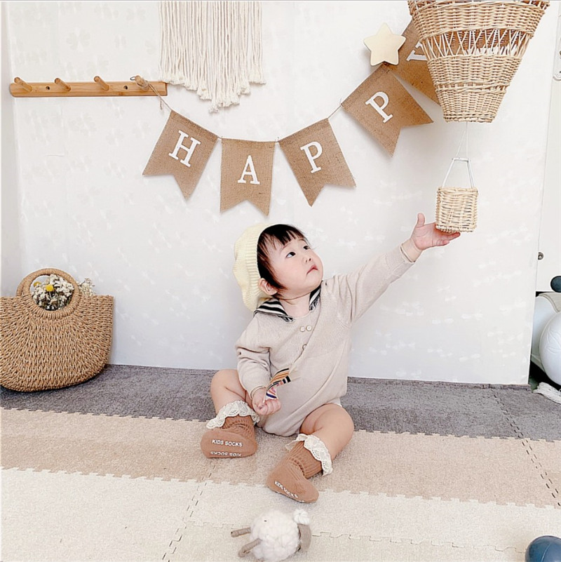 INS style hand woven real rattan hot air balloon for children's room photography display and home decoration equipment_voghion.com