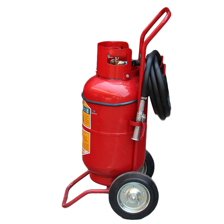 30KG cart type fire extinguisher Cart type dry powder fire extinguisher New GB cart fire extinguisher 3C certification