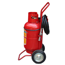 30KG cart type fire extinguisher cart type dry powder fire extinguisher new national standard cart fire extinguisher 3C certification