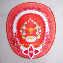 Thailand auspicious treasure fan silk making Buddha brand shop decoration shop opening Buddhist altar must Thai original temple Buddhist supplies