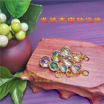 Thai Dragon Po this temple crystal beads Zhaocai Buddha chain bracelet anklets