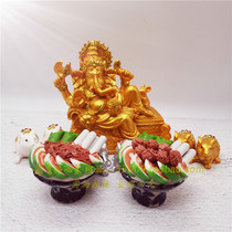 Thailands rice noodle food Buddha altar must be home to swing Thailands Buddhist black incense