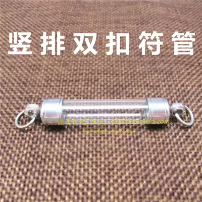 Thailand vertical double buckle tube tower solid shell stainless steel transparent tube sign shell accessories Buddha shell