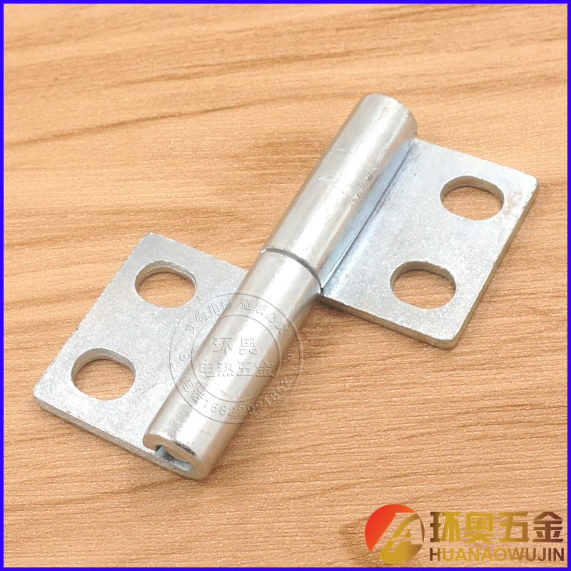 Draw-core hinged fireproof door hinge Banner Shape Hinge 3 Inch 2 8mm Thickness Iron Removable Hinge